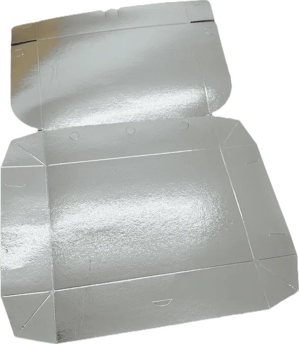 Razvijena kutija sa aluminijumskom folijom